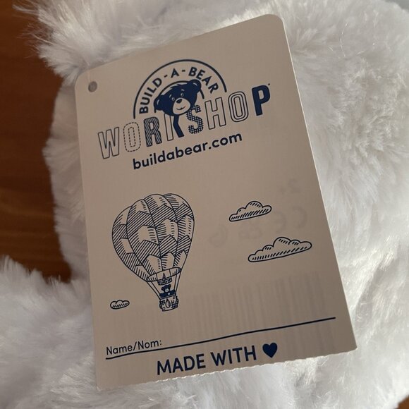 Build-A-Bear Yeti Teddy Bear Plush - Picture 5 of 9